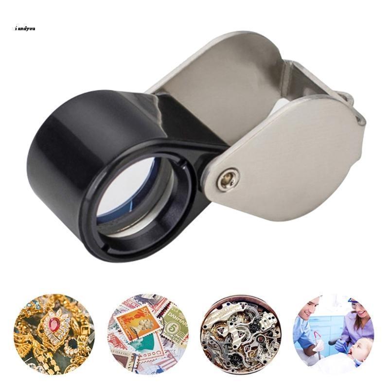 ✿ Kính Lúp Phóng Đại 14X Bỏ Túi Tiện Dụng