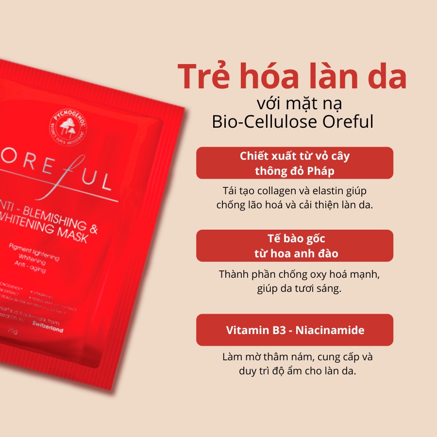 Mặt nạ chống lão hóa  Oreful
