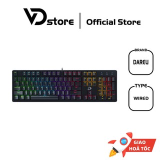 Bàn phím cơ dareu ek1280s rgb gaming có led - hàng chính hãng bh 24 tháng