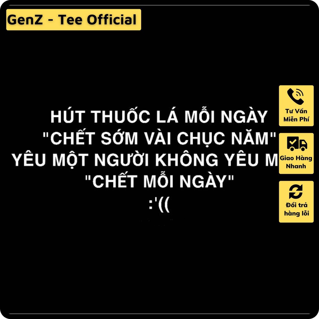Áo thun HUTTHUOCLAMOINGAY phong cách trẻ trung năng động form rộng nam nữ đủ size