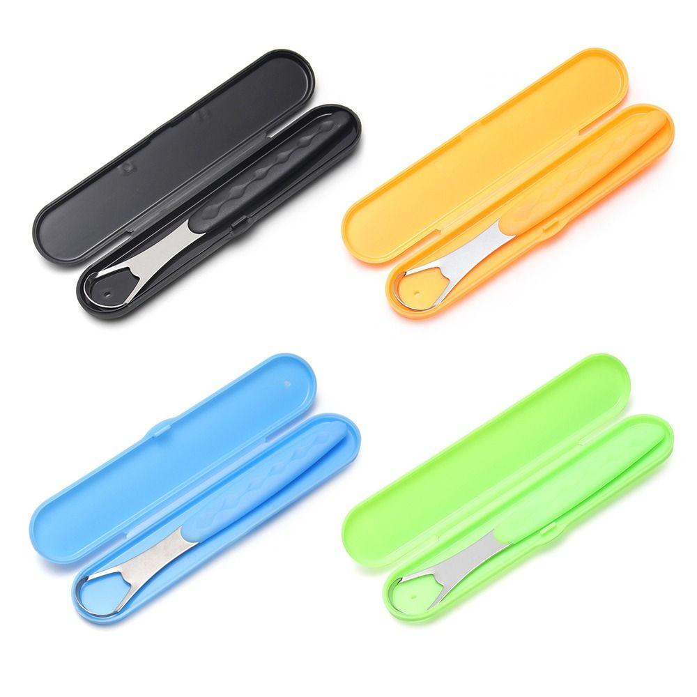 Dụng Cụ Cạo Lưỡi Kim Loại Chuyên Dụng Cho Người Lớn Và Trẻ Em