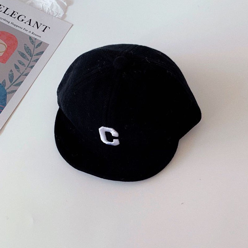 Mũ Lưỡi Trai Dệt Kim Thêu Chữ Có Thể Điều Chỉnh Kích Thước Cho Bé 1-3 Tuổi