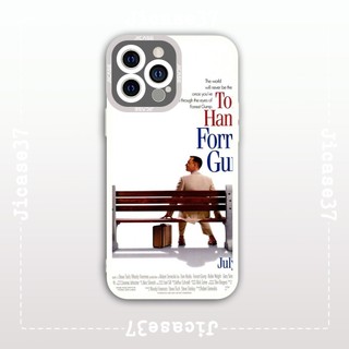 Ốp lưng iphone và samsung xiaomi oppo cạnh vuông Jicase Forrest Gump Movie Poster Phim Ảnh