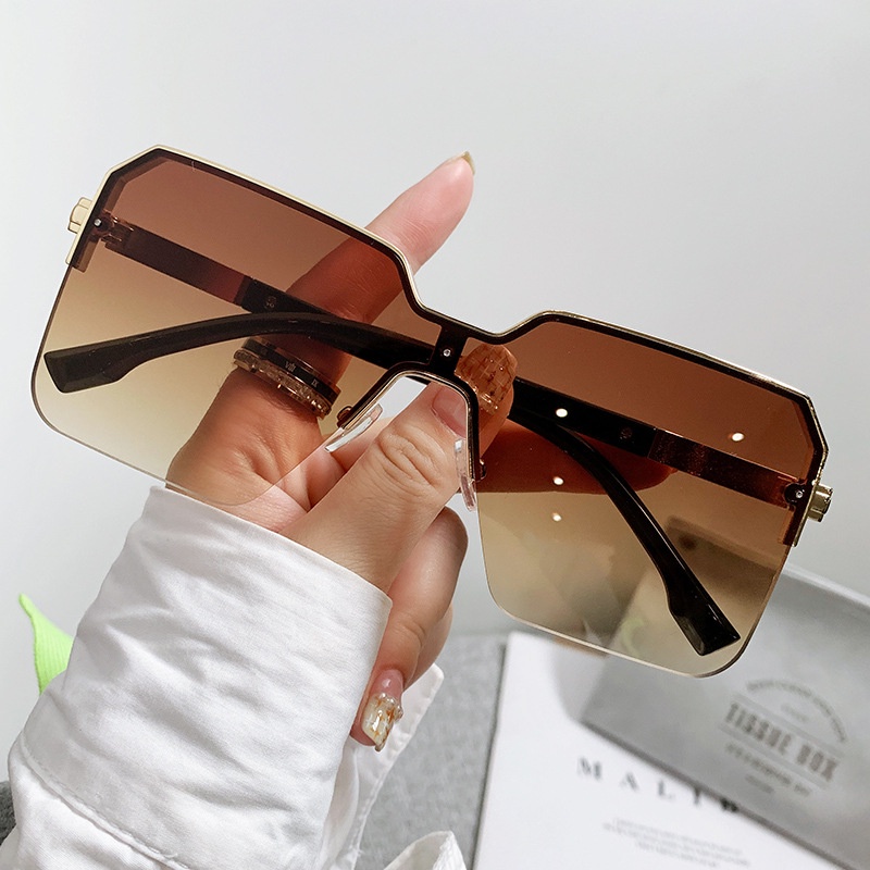 Kính Mát Gọng Kim Loại Thời Trang Cho Nam / Nữ