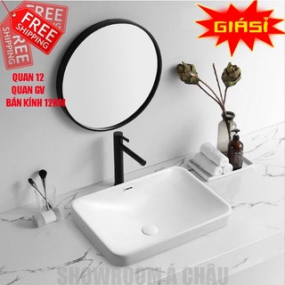 Chậu rửa mặt dương vành,chậu lavabo âm bàn giá rẻ có giá sỉ từ 5 chậu
