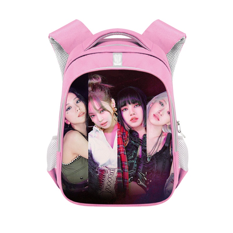 Balo Cỡ Lớn Chống Thấm Nước Thoáng Khí In Hình Nhóm Nhạc Blackpink Thời Trang Cho Nam Và Nữ BY2 YB2