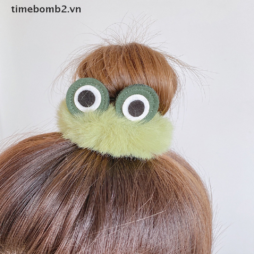 Dây Buộc Tóc Co Giãn Hình Hoạt Hình Dễ Thương Cho Nữ