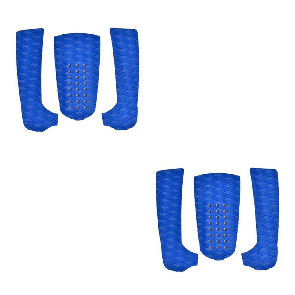 Set 1 / 2 Tấm Đệm Chân Chống Trượt 3 Dải Gắn Ván Lướt Sóng