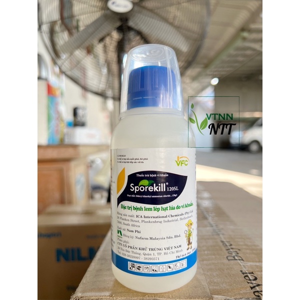 Thuốc trừ vi khuẩn SPOREKILL 120SL 250ml- VTNN Nguyễn Thanh Tuyền
