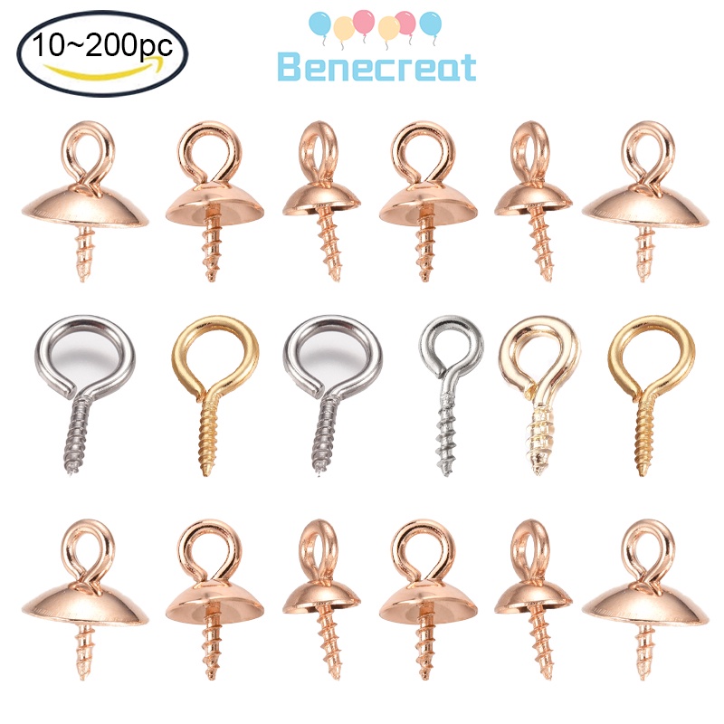 Bộ 10~200 chốt mắt vít BENECREAT bằng thép không gỉ 304
