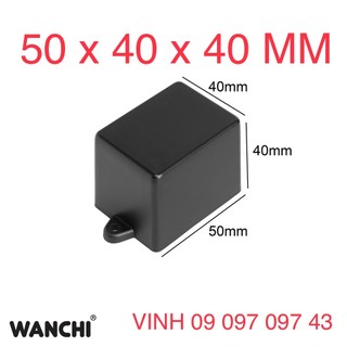 Combo 100 hộp 50x40x40mm. hộp nhựa đựng mạch điện tử