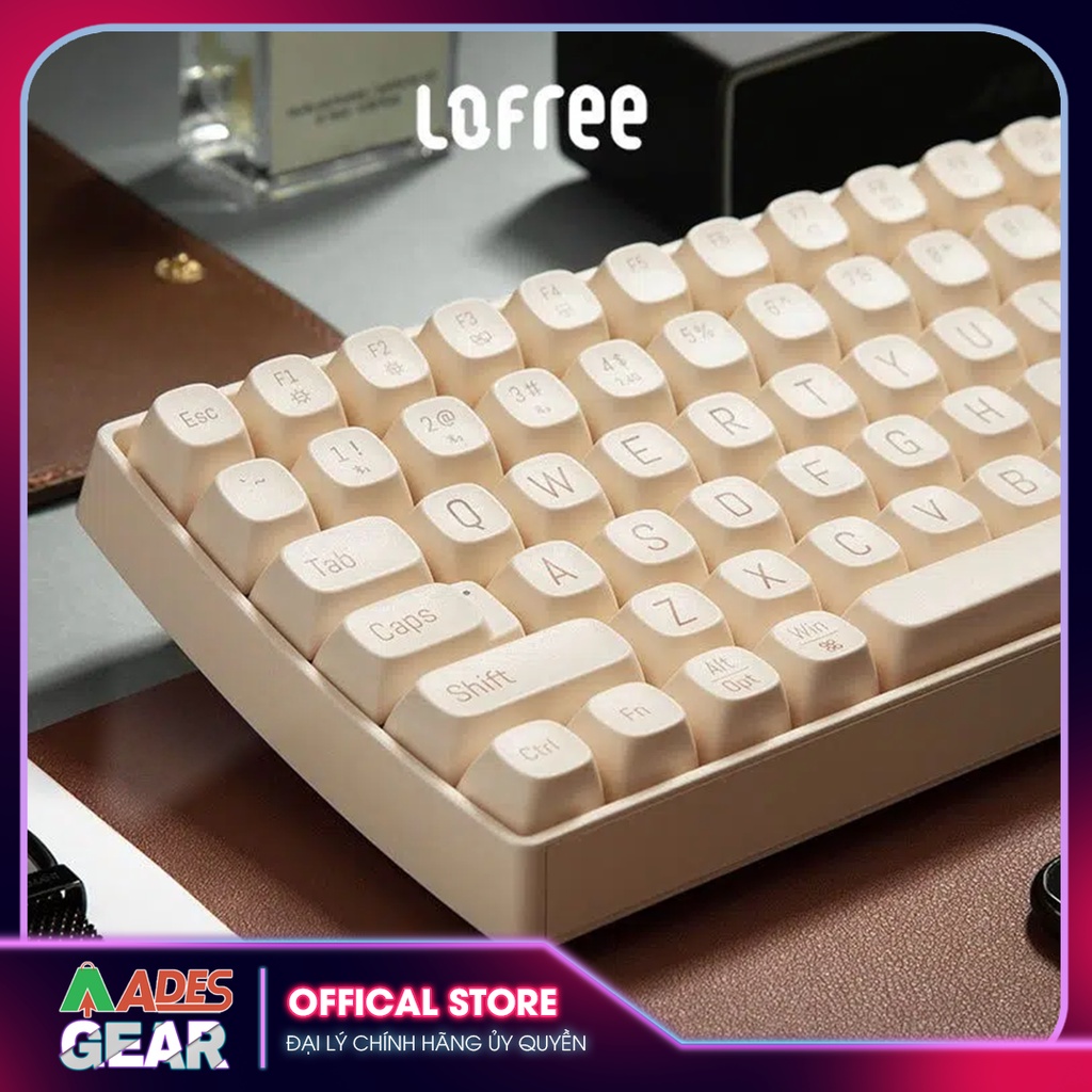 ✔️ Bàn phím cơ không dây LOFREE TOUCH ✔️ Mac, iOS, Windows và Android ✔️ BH 12 THÁNG