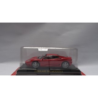 Xe mô hình hachette ferrari 360 modena tỷ lệ 1:43. hàng nguyên seal, vỉ nhựa ngã màu