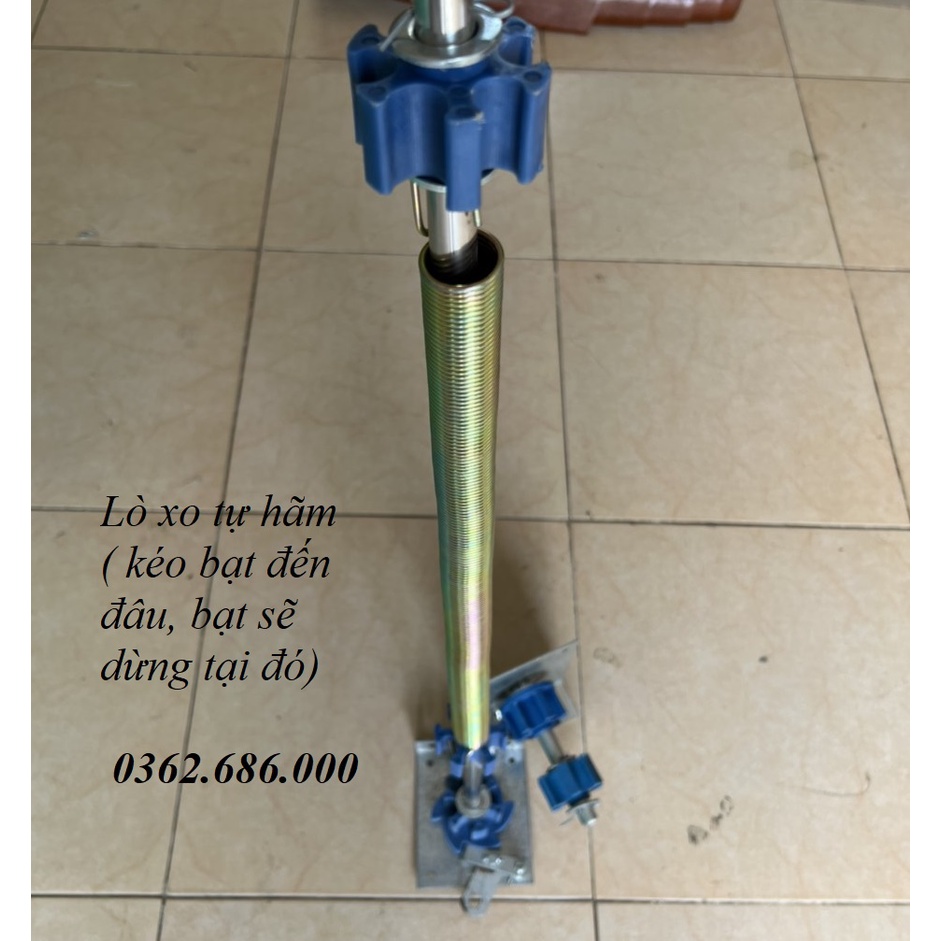 Lò xo bạt cuốn tự dừng, phụ kiện lò xo bạt cuốn đủ bộ