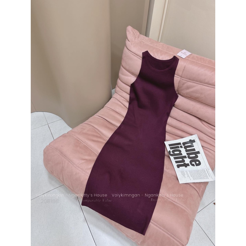 Đầm ba lỗ len mo.on.lig.ht