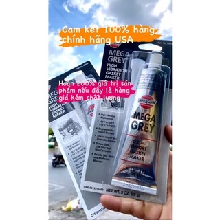 Kéo Xám VersaChem Mega Grey Gasket Maker Silicone 3oz / 85g