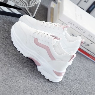 2 Sọc Cao Chiều Cao Giày sneaker Nữ-AA0075