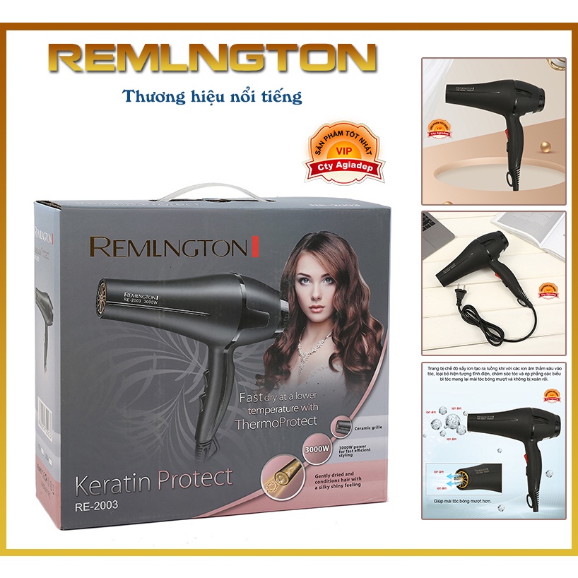Máy sấy tóc REMLNGTON chuyên dùng cho Salon - Hàng Xịn Xuất Châu Âu