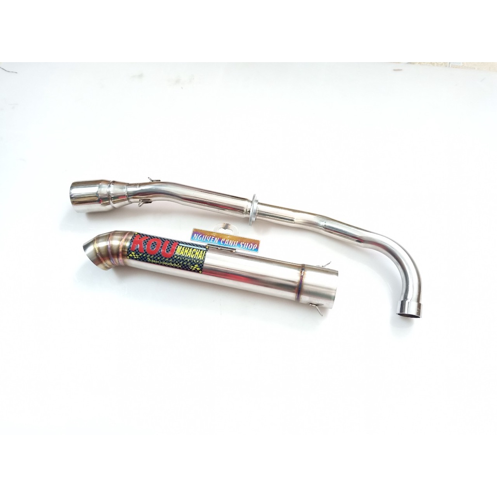 Pô kou không nỉ gắn xe wave,xe dream,xe cub 50,xe sirius 50