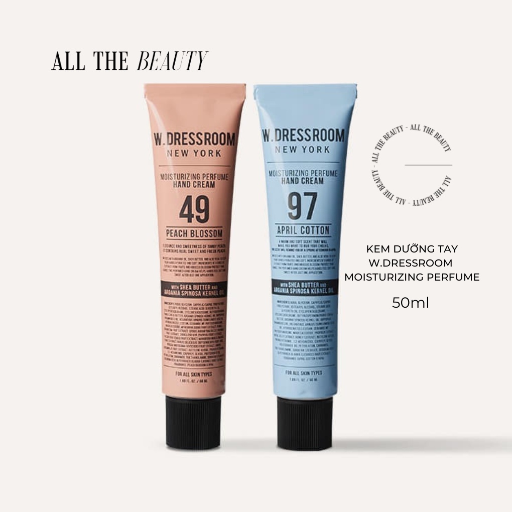 Kem dưỡng tay W.DRESSROOM Moisturizing Perfume 50ml