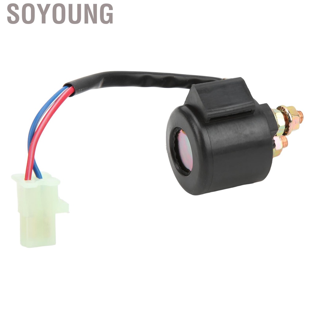 Soyoung Starter Solenoid Relay Motor Strong Compatibility Replacement for TTR225 TTR250 XV500 XV750 XV920 ATV Dirt