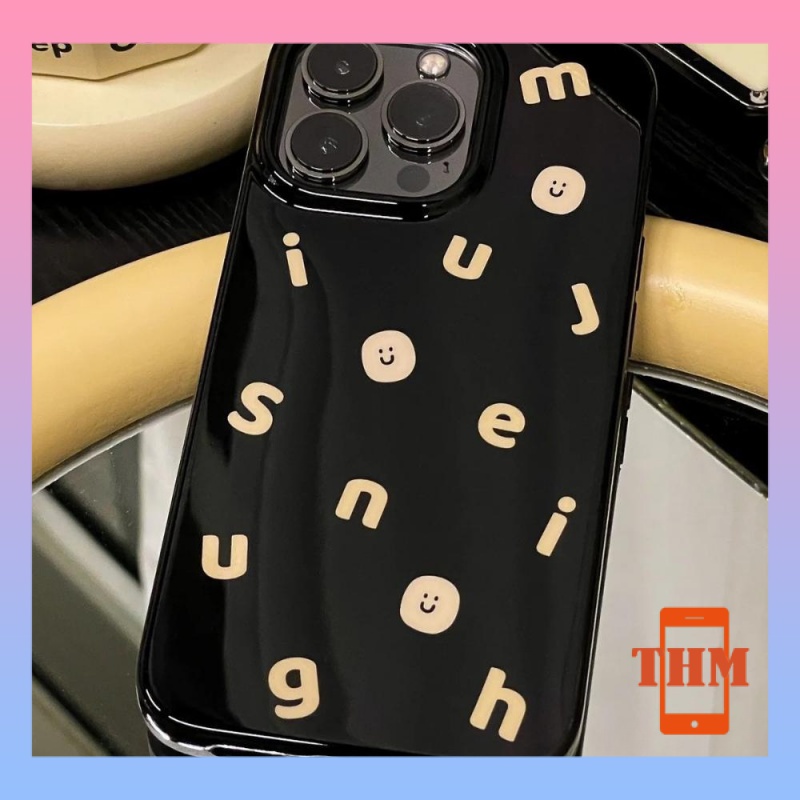 Ốp lưng phone Khuôn mặt tươi cười Mềm Chống Sốc Cho Iphone 6 / 6S / 6splus / se / 7 / 7plus / 8 / 8plus / X / xs / xsmax / 11 / 12 / 13 / 14 / Plus / pro / pro max-504