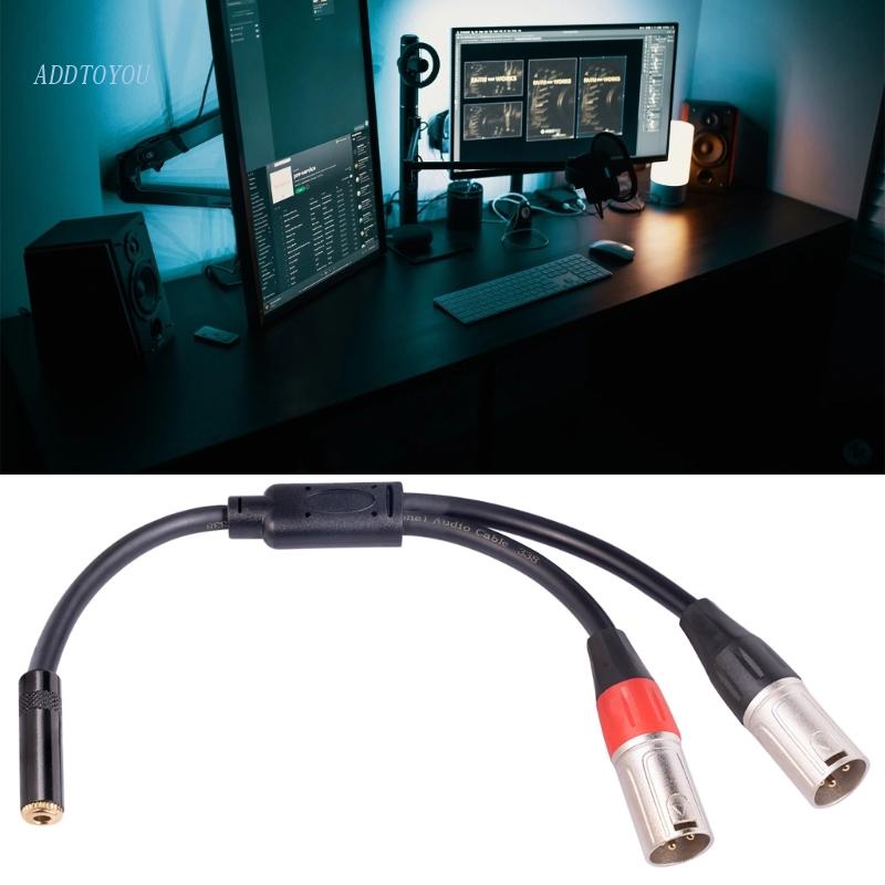 Cáp Microphone Âm Thanh ChuẩN 3.5mm Và 3 Pin XLR
