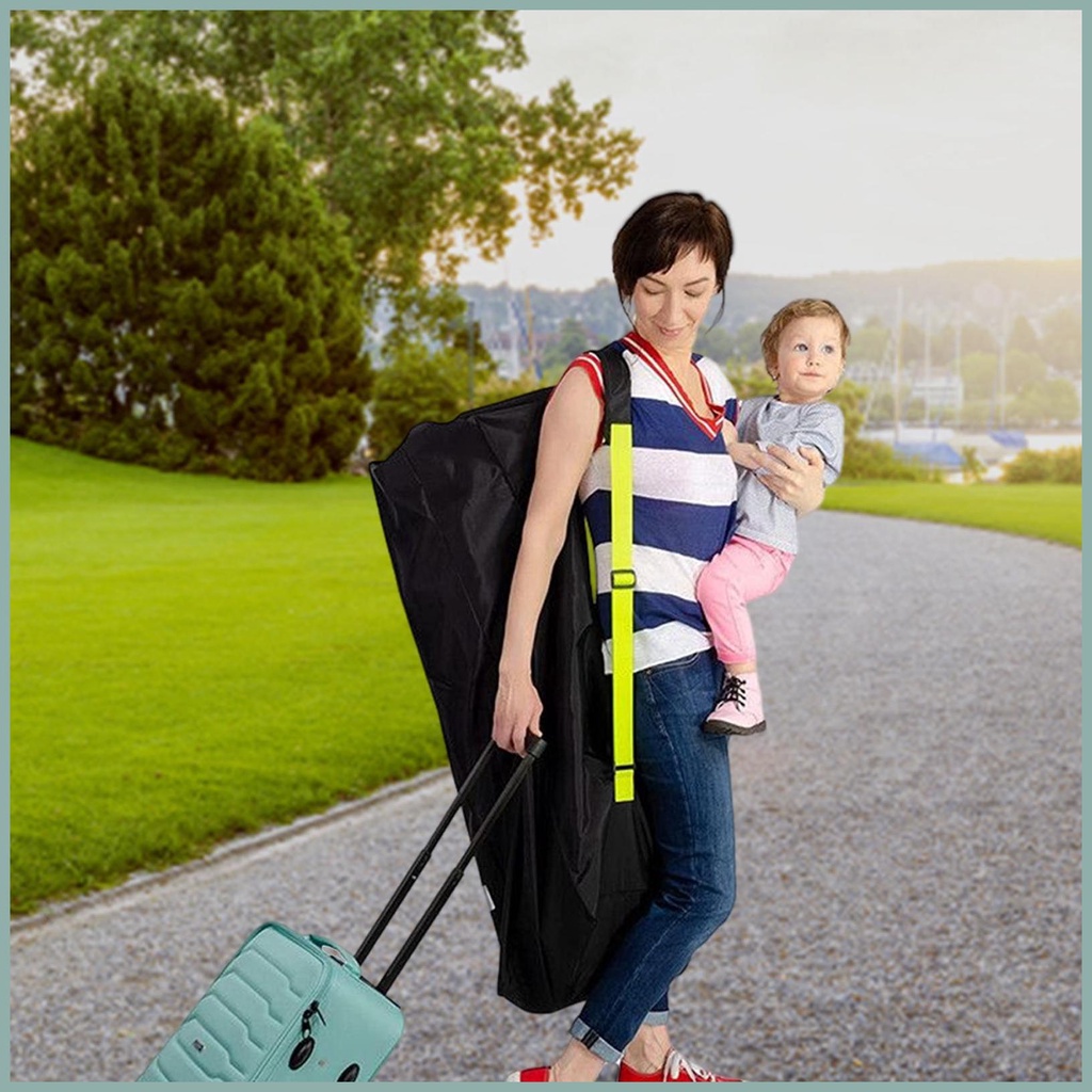 Túi Đựng Đồ Có Đệm Vai Gắn Xe Đẩy Em Bé / Máy Bay Siêu Bền Thoải Mái Bền Bỉ yunvn