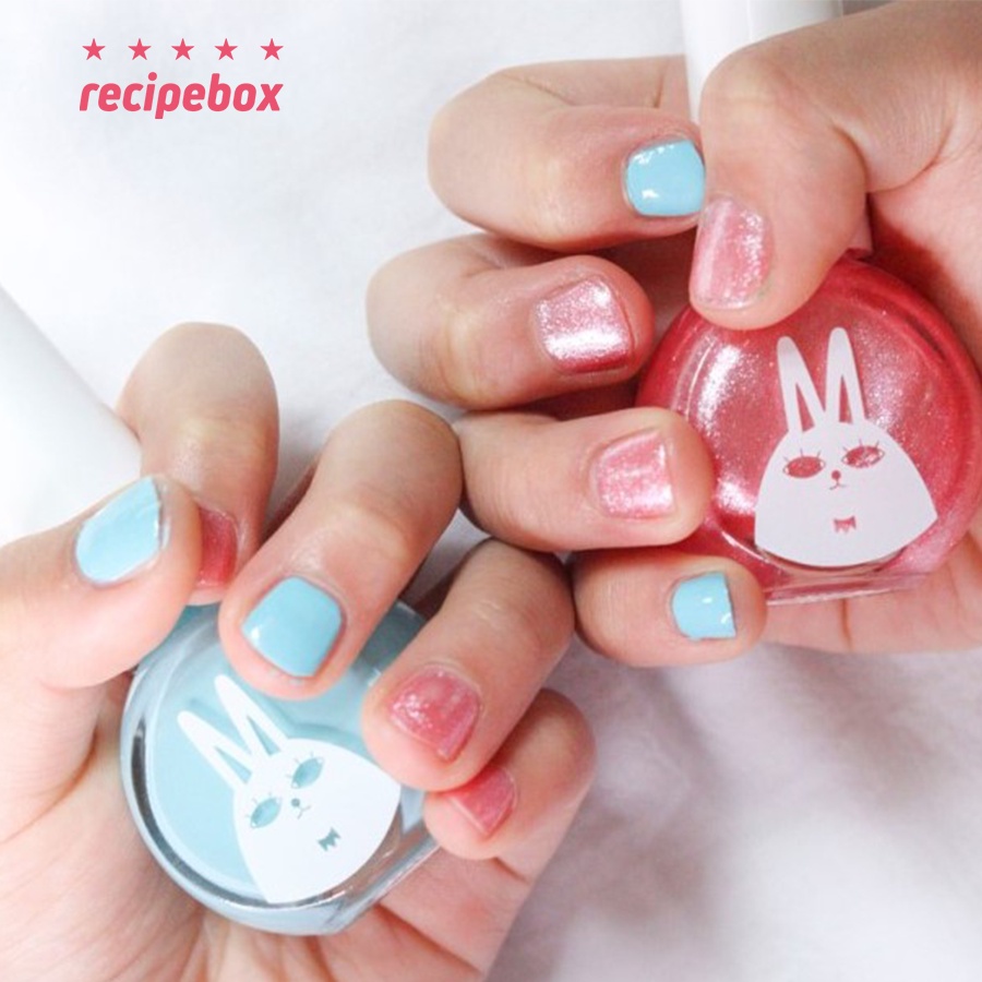 Sơn móng tay gốc nước cho trẻ em RECIPEBOX Kids Water Base Nail Polish 10ml