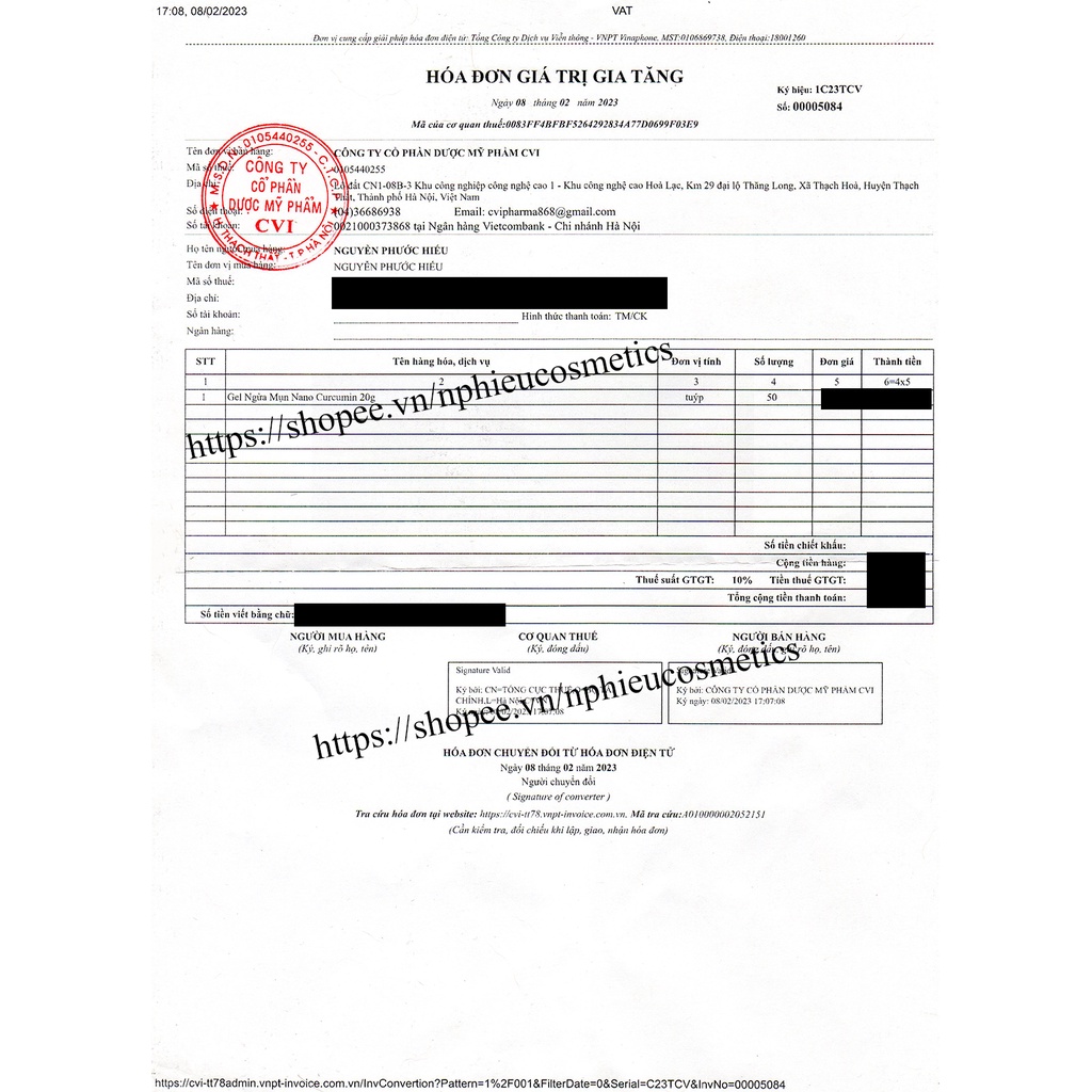 Gel mụn mờ thâm Decumar Advanced 20gr