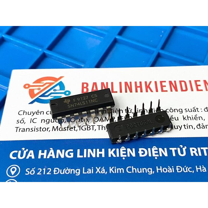 [Combo 5 chiếc] SN74LS11NC 74LS11 IC số DIP-14
