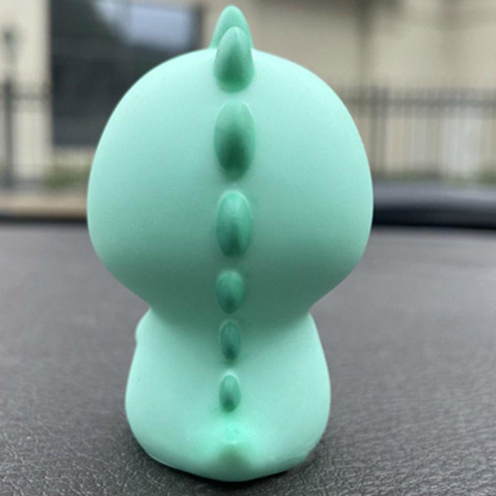 JONYE Set 2 Thảm Đồ Chơi Hình Khủng Long Hoạt Hình Trang Trí Bảng Điều Khiển Xe Hơi