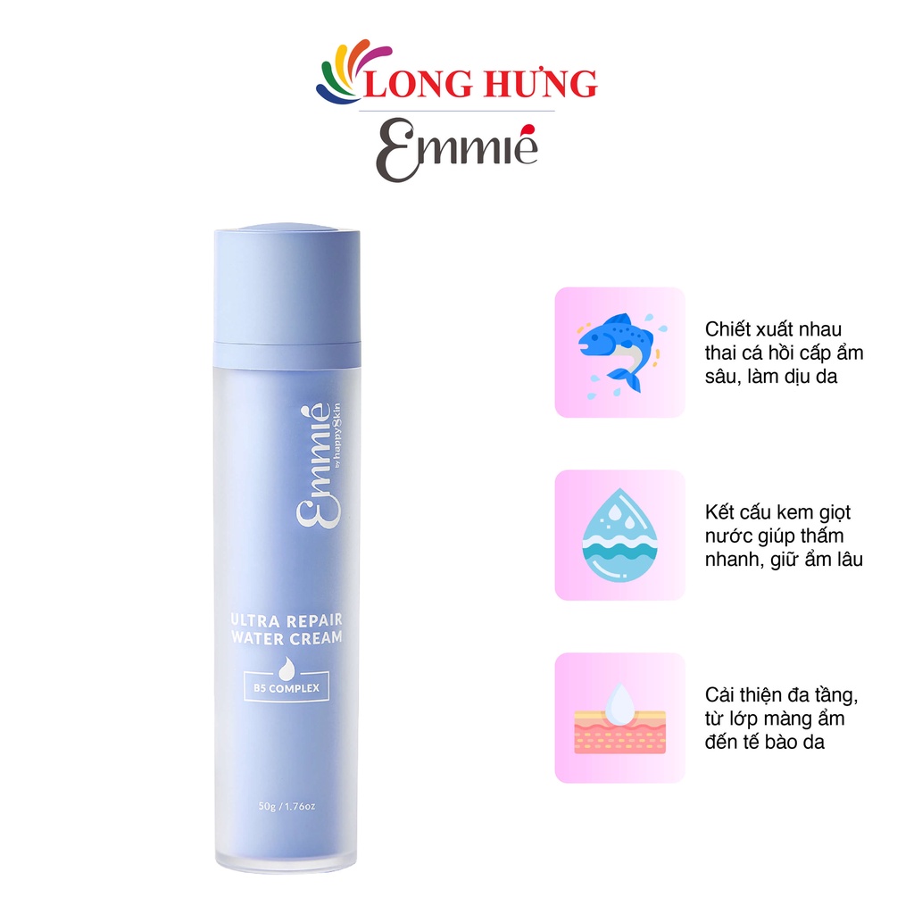 Kem dưỡng ẩm phục hồi Emmié by HappySkin B5 Complex