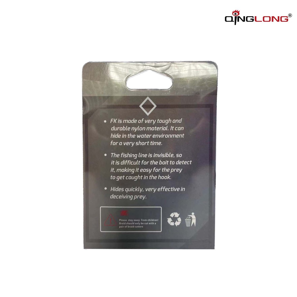 Cước câu cá, dây câu cá, dây trục Qinglong FK Invisible 150m