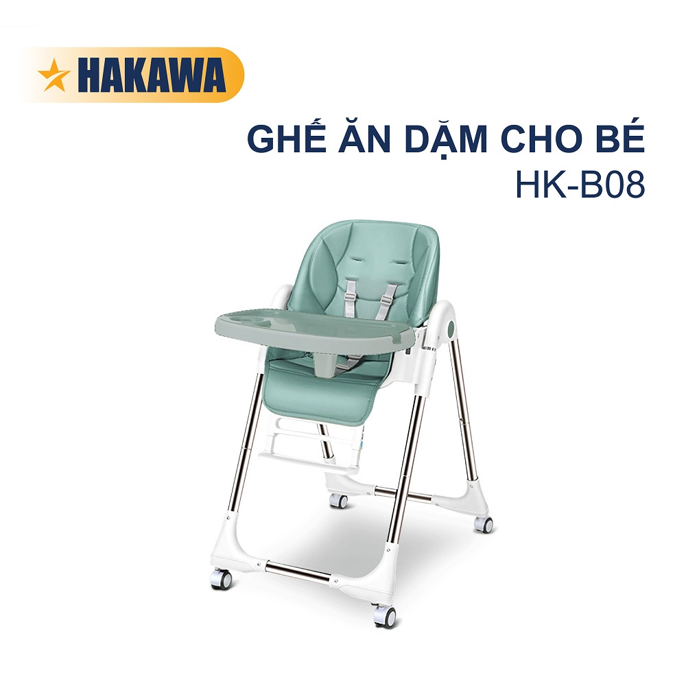 Ghế ăn dặm cho bé HAKAWA - HK-B08 - Bảo hàng chính hãng 3 năm