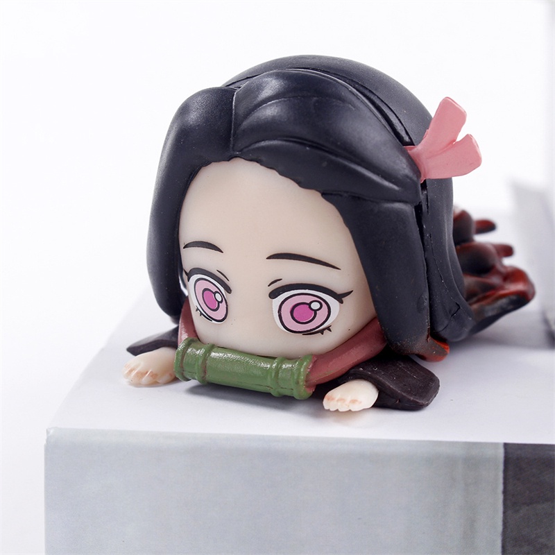 Mô Hình Nhân Vật Kamado Nezuko Kimetsu No Yaiba 4cm Bằng PVC Dễ Thương