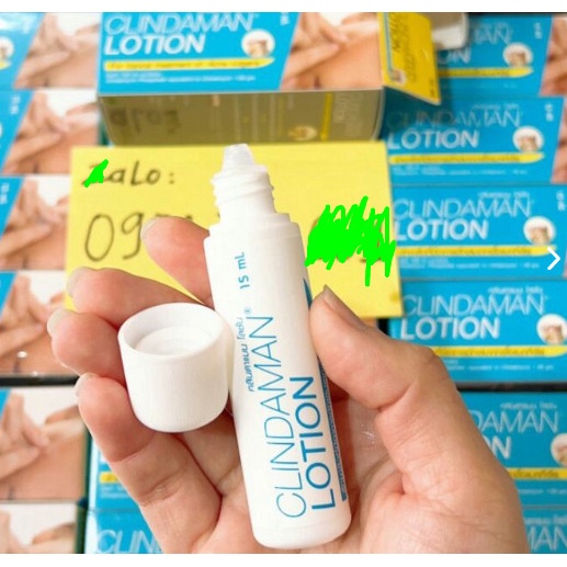 Chấm Mụn Đầu Trắng CLINDAMAN LOTION Thái Lan
