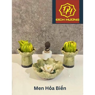 Ly đựng quả Phật thủ hỏa biến