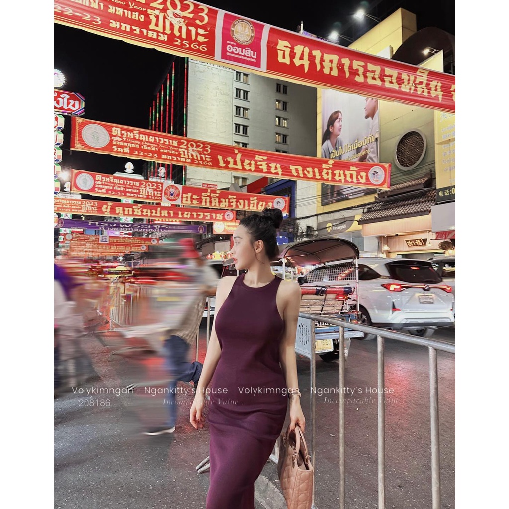 Đầm ba lỗ len mo.on.lig.ht