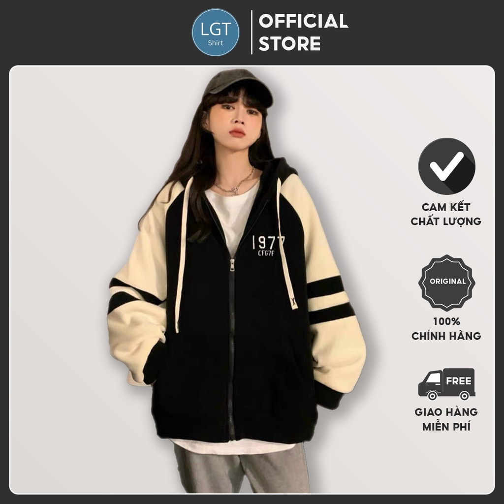 Áo khoác nỉ nữ from rộng đi nắng đi lạnh đều ok  chất nỉ dày mịn ấm áp