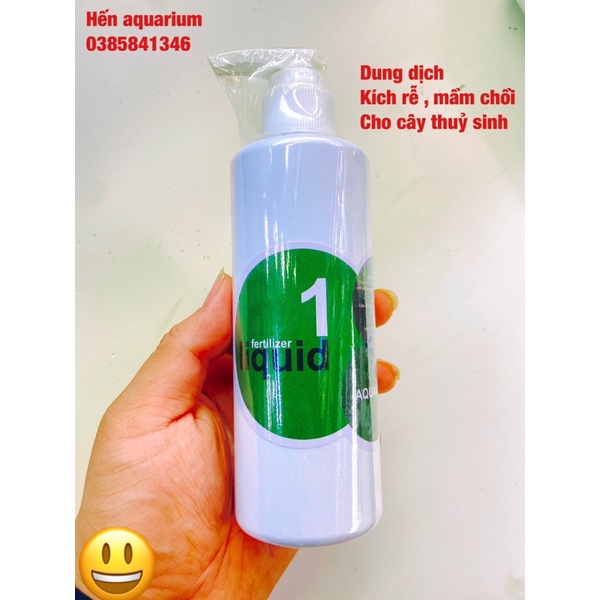 Fertilizer Liquid 1 - Phân Nước Thủy Mộc Liquid 1 (250ml) kích rễ , kích mầm chồi cho cây thuỷ sinh