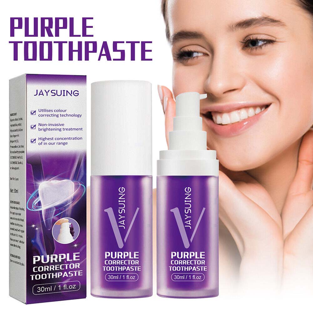 JAYSUING Whitening Teeth Toothpaste Oral Cleaning Care Brightening Remove Stain Toothpaste