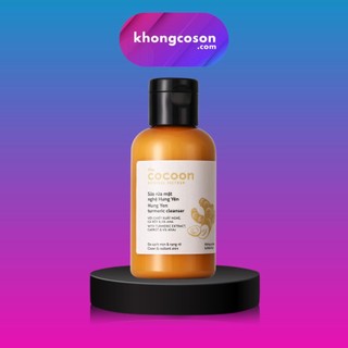 Sữa Rửa Mặt Nghệ Hưng Yên Cocoon Tẩy Tế Bào Chết 140ml - Khongcoson