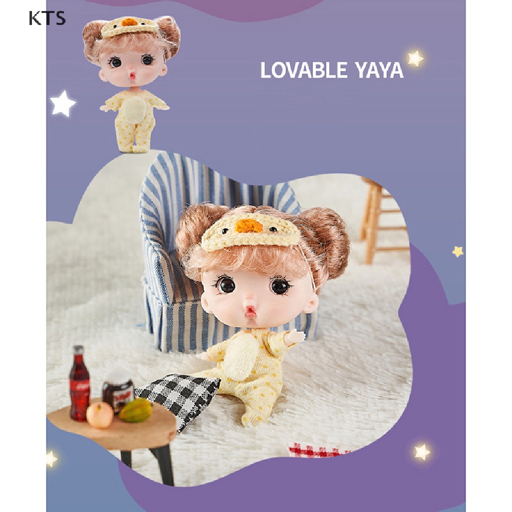 Búp Bê Mini Dễ Thương Xinh Xắn OB11 Kèm Quần Áo Cao Cấp