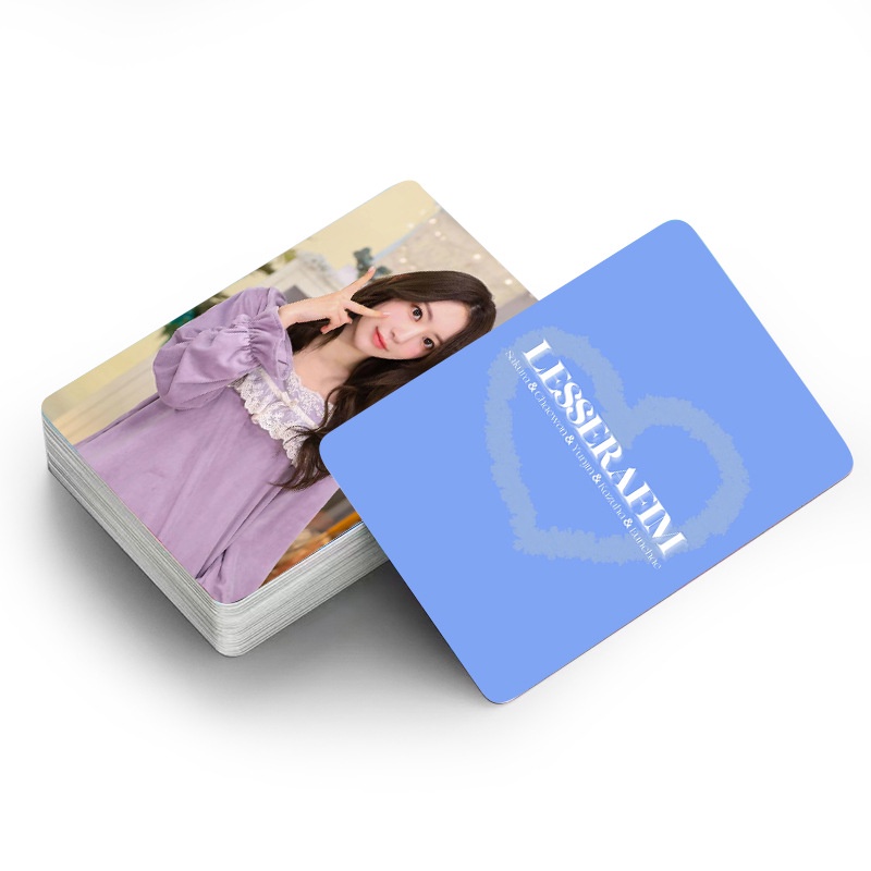 Hộp 30 Tấm Ảnh Lomo Card Bài Hát Mới Của SAKURA CHAERWON YUNJIN KAZUHA Euchae