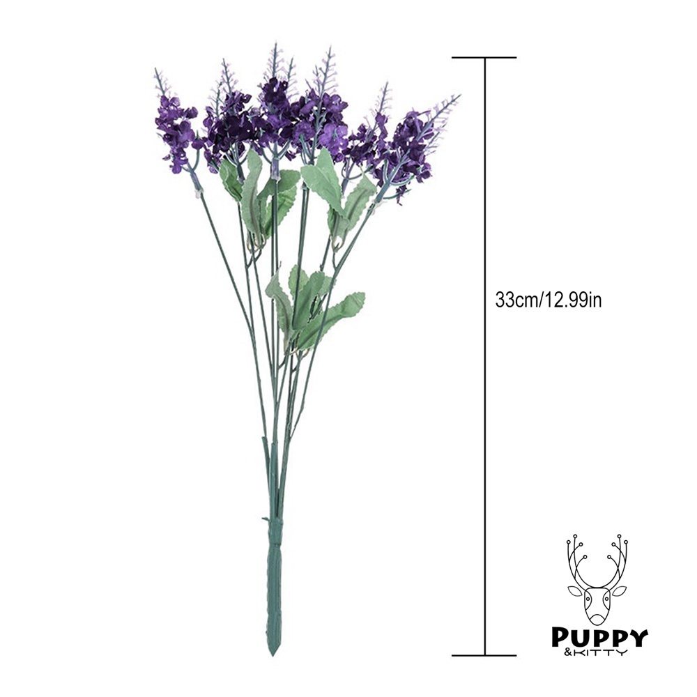 Bó Hoa Oải Hương Nhân Tạo 1 Nhánh Dùng Cho Trang Trí 1 Nhánh