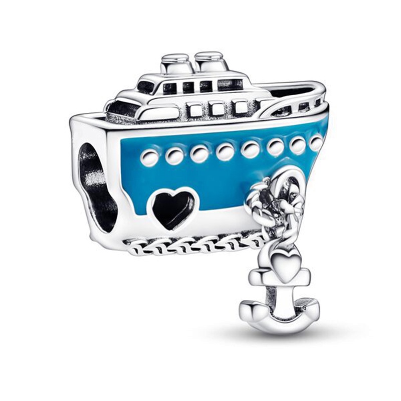 Hạt Charm Mạ Bạc Hình Máy Ảnh Chân Chị Em Dùng Làm Vòng Tay / Dây Chuyền DIY