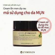 Kem Dưỡng Da Rau Má, Cream Rau Má Lên Men Zymogen Ngừa Mụn, Tái Tạo Da, Mờ Thâm 50ML
