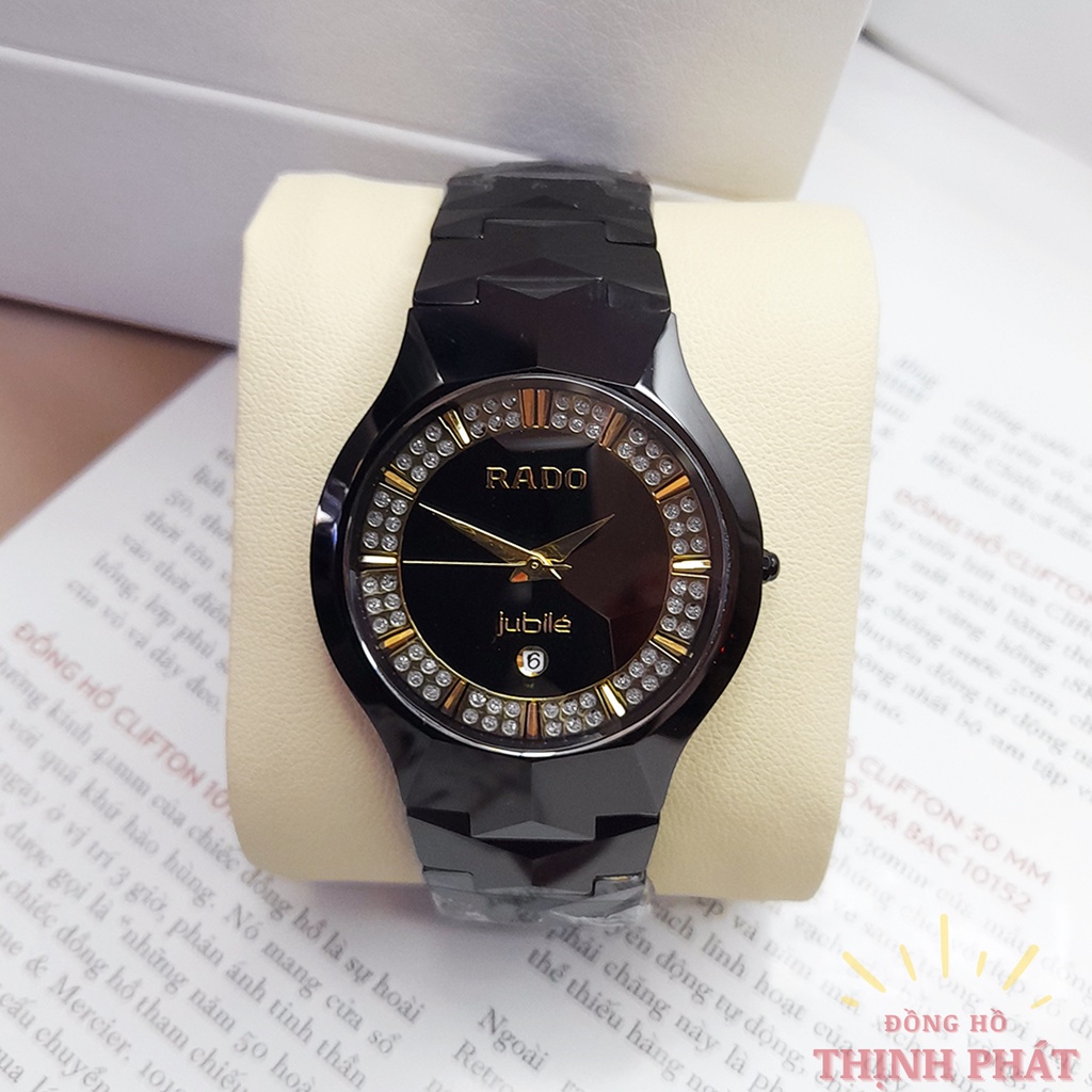Đồng Hồ Nam RD JL6020 Kính Vỏ Dây Sapphire Đính Đá Cao Cấp