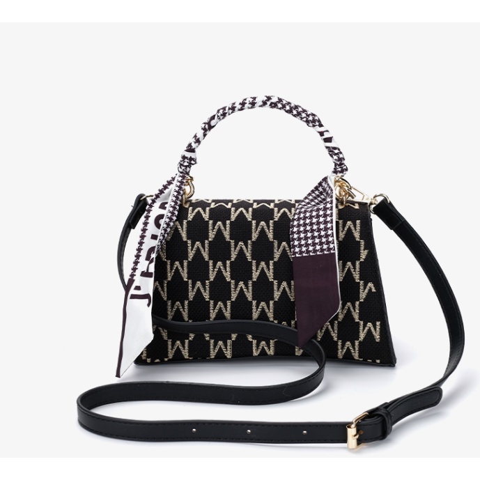 💋Có Sẵn💋Túi xách nữ hãng CEEKAY  mẫu mới  Da+sợi họa tiết sang trọng phong cách Âu, đeo vai, đeo chéo